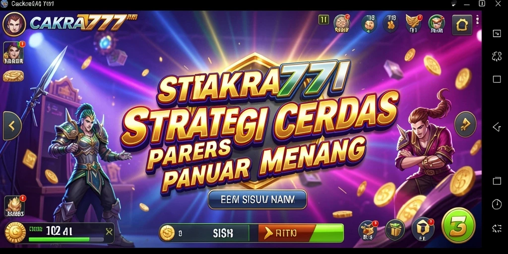 Tampilan gameplay menarik di CAKRA777 saat pertempuran berlangsung.