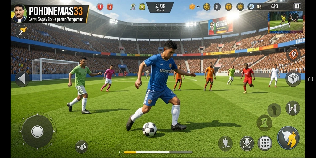 Tangkapan layar dari gameplay seru POHONEMAS33